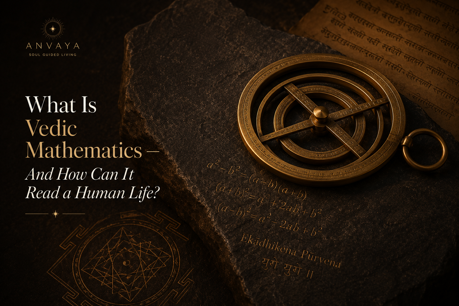 What Is Vedic Mathematics — And How Can It Read a Human Life?